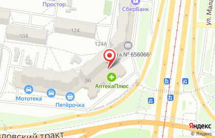 Магазин Продуктовое метро на карте