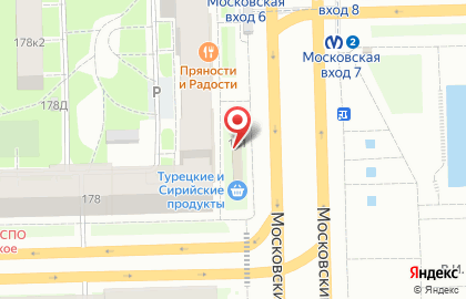 Пальмира на Московском проспекте на карте