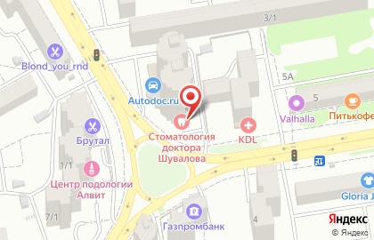 Банк Открытие на улице Добровольского на карте