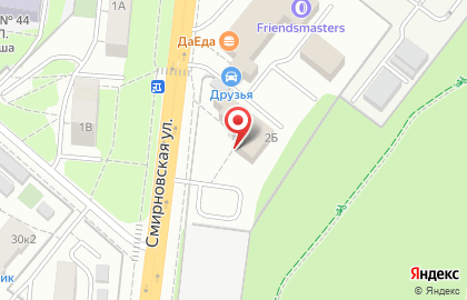 Санрайз тур на Смирновской улице на карте