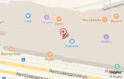 Кофейня Star Hit Cafe на Автозаводской улице на карте