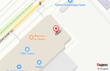 Магазин мебели Апогей в Заводском районе на карте