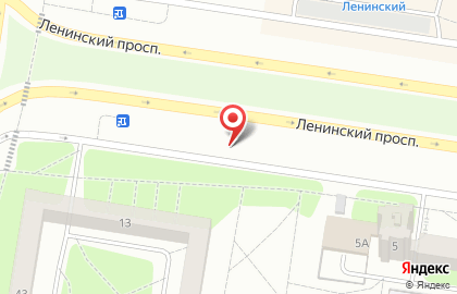 Ночная автостоянка на Ленинском проспекте, 13 ст1 на карте