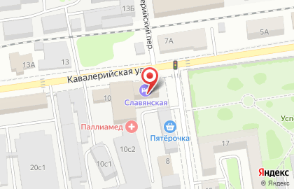 ООО Фабрика Окон на Кавалерийской улице на карте