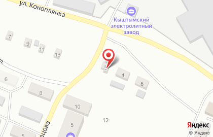 Транспортная компания Луч в Челябинске на карте