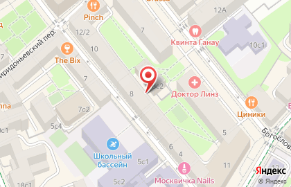 ОДС на метро Тверская на карте