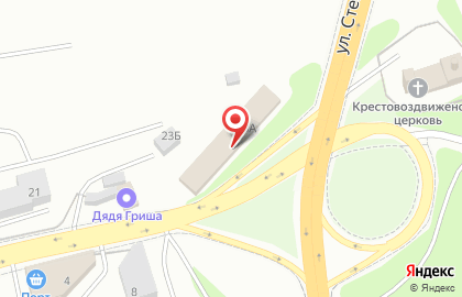 Оптовая база Богатырь в Смоленске на карте