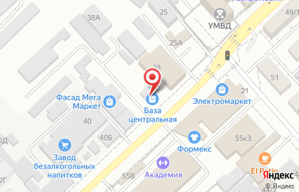 Транспортная компания Car-go! в Ворошиловском районе на карте