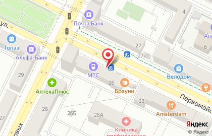 Эксклюзив, ООО Ювелирная фабрика на Первомайской улице на карте