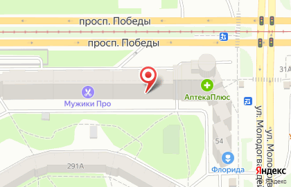 Зоомагазин Karp & ko в Калининском районе на карте