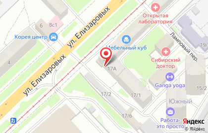 Сервисный центр Orange-service.PRO на улице Елизаровых на карте