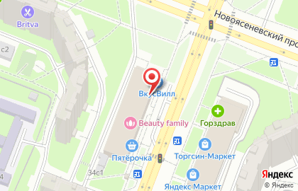 Салон цветов Цветэль на карте