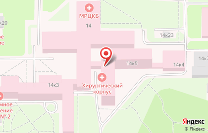 Мордовская республиканская клиническая больница на карте