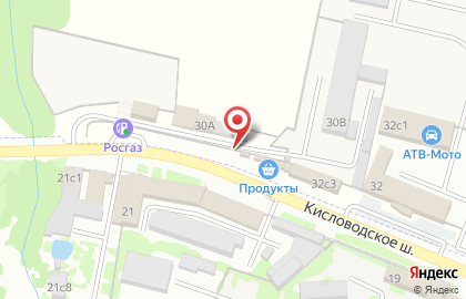 Строительно-производственная компания Decormetall на Кисловодском шоссе на карте