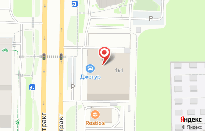 Kia Motors на Югорском тракте на карте