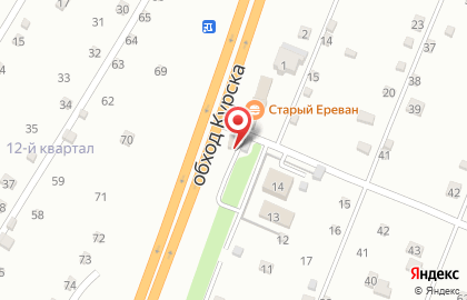 Киоск фастфудной продукции У бати на карте