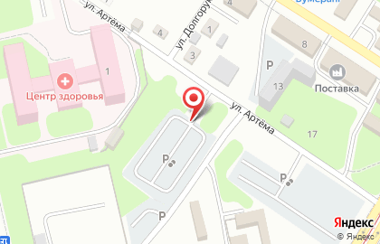 Автостоянка в Липецке на карте