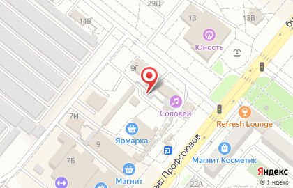 Магазин товаров для сада и огорода Удача в Волгограде на карте
