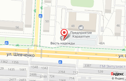 Церковь евангельских христиан Весть надежды на карте