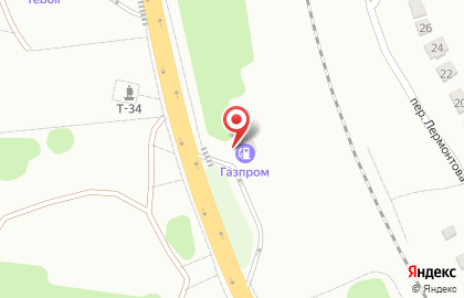 АЗС Газпром в Волгограде на карте