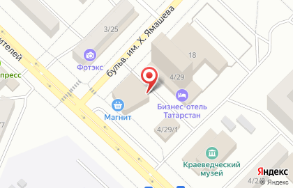 Туристическое агентство ANEX TOUR на улице Гидростроителей на карте