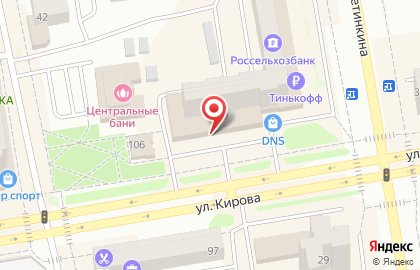 Магазин одежды Gloria jeans на улице Щетинкина на карте