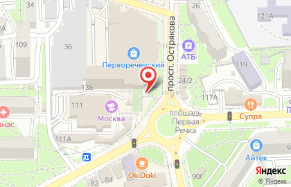 Аптека Монастырёв.рф в Фрунзенском районе на карте