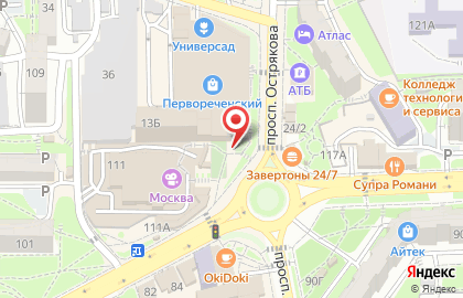 Магазин цифровой и бытовой техники DNS во Владивостоке на карте
