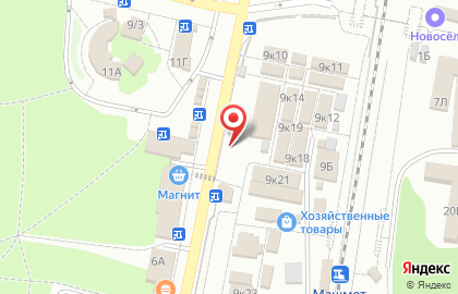 Салон сотовой связи Апельсин в Левобережном районе на карте