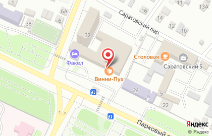 Супермаркет Ринг на Парковом проспекте на карте