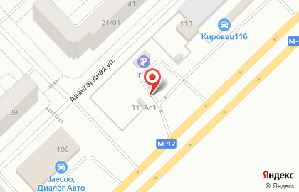 Шиномонтажная мастерская на Казанском проспекте на карте