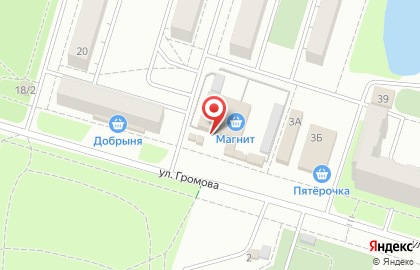 Федеральная сеть Фианит-Ломбард на улице Громова на карте