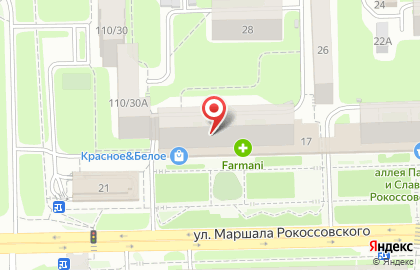 Центр развития способностей Скородум на улице Рокоссовского,19 на карте