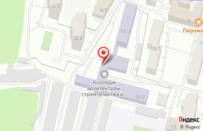 Башкирский колледж архитектуры, строительства и коммунального хозяйства в Уфе на карте