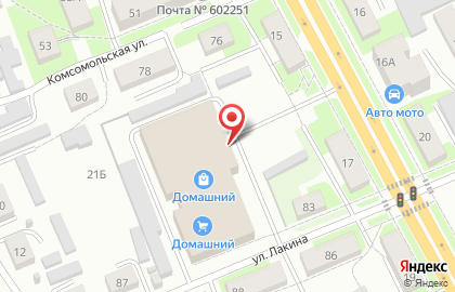 Компания по светодиодному освещению Tmled во Владимире на карте