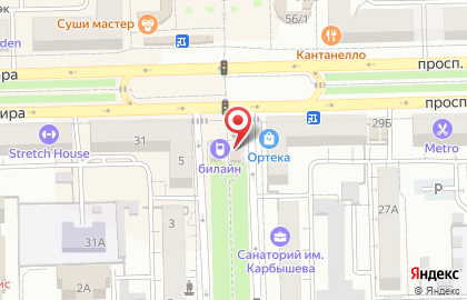 Салон связи Связной на проспекте Мира, 29а на карте