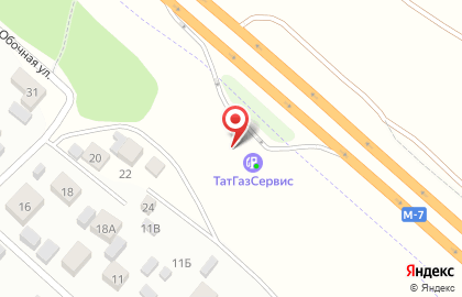 ТатГазСервис в Авиастроительном районе на карте