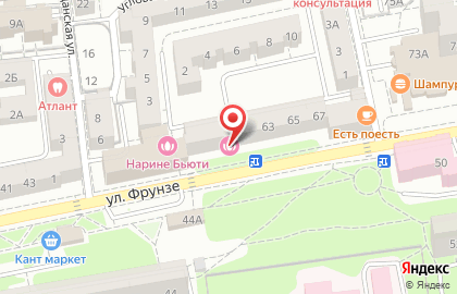 Салон красоты Креатив в Ленинградском районе на карте