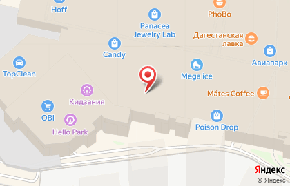 Магазин одежды Modis на метро ЦСКА на карте