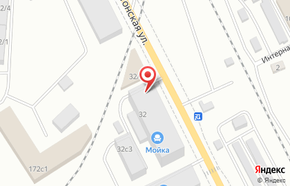 Торговая компания Техностиль в Свердловском районе на карте