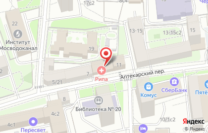 Клиника тибетской медицины РИПА на карте