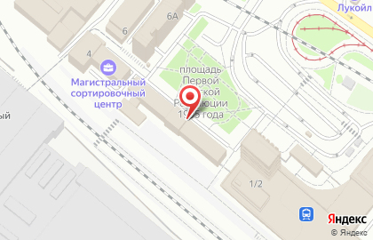 Ростовское ЛУ МВД России на транспорте на карте