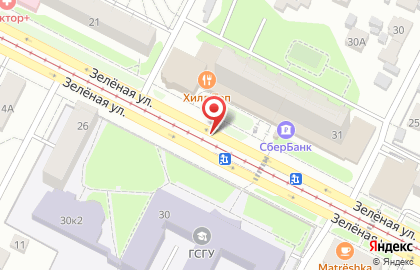 Компания Оконный Континент на Зелёной улице на карте