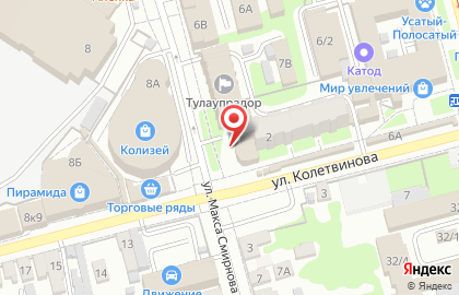 DaVita-мебель в Центральном районе на карте