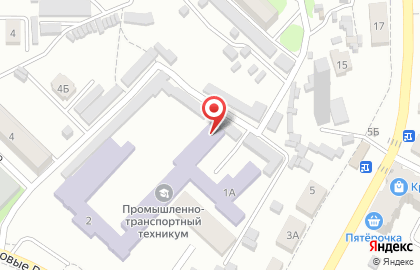 Участковый пункт полиции на улице Лысенко на карте