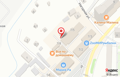 Магазин книг и учебной литературы на Набережной улице на карте