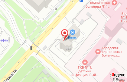 Торгово-ремонтная фирма Медтехсервис в Кировском районе на карте