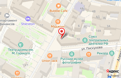 Салон оптики Оптика Кронос на улице Пискунова на карте