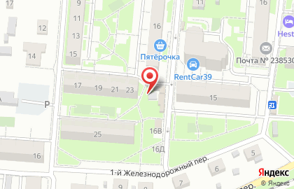 Продуктовый магазин на ул. Бровцева, 16Б на карте