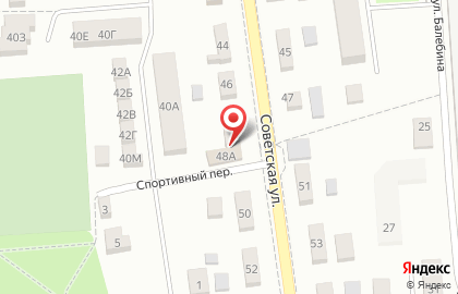 Строительно-хозяйственный магазин Строительно-хозяйственный магазин на Советской улице на карте